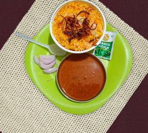 Dalcha With Rice [Half]
