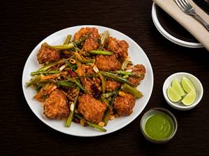 Chicken kung pao dry