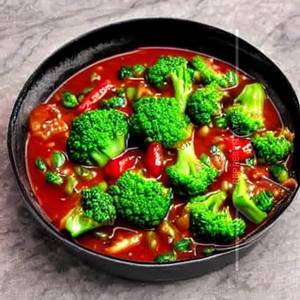 Broccoli In Bean Sauce