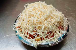 Cheese farali bhel 