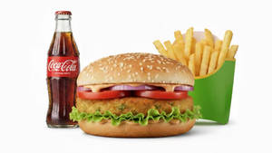 Crispy Veg Burger Combo