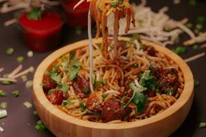 Chicken Manchurian Noodles