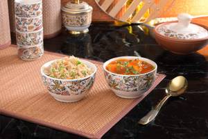 Fried Rice With Chilli Paneer