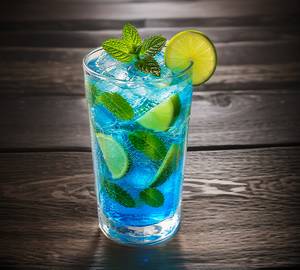 Blue Lagoon Mojito