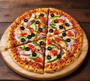 Veggies overloaded pizza (8 inch)