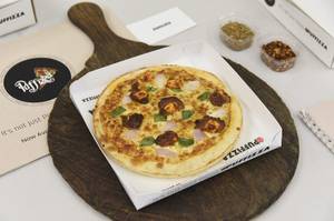 Paneer Tikka Masala Pizza (non Jain)
