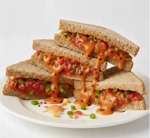 Spicy Veg Sandwich [Jumbo, 4 Pieces]