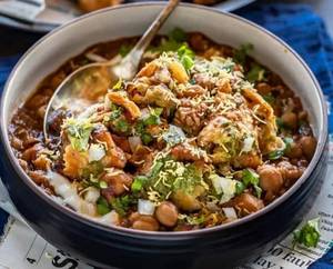 Samosa Chole Chaat