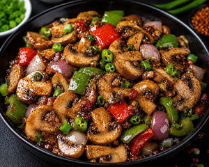 Mushroom Chilli