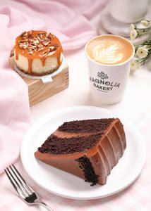 THE CHEESE & COFFEE- CHOC/CHOC CAKE SLC