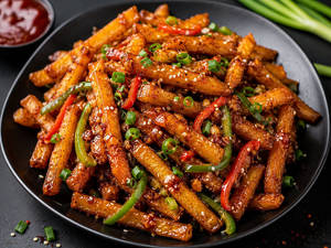 Honey Chilli Potato