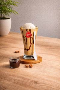 Cold coffee with icecream