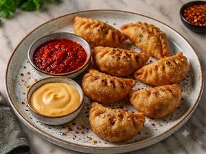 Chicken Fried Momos [8 Pieces]