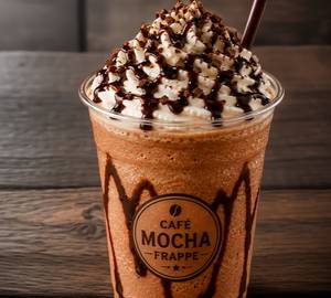 Cold Cafe Mocha Frappe                        
