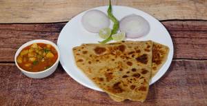 Paratha with sabji