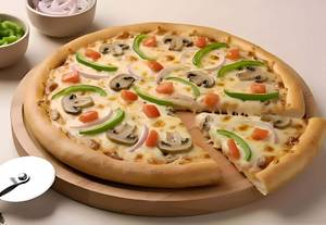 Veg Loaded Pizza(Medium)