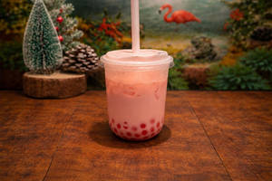 Strawberry Milk Boba