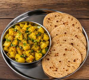 Allu Jeera With 4 Roti