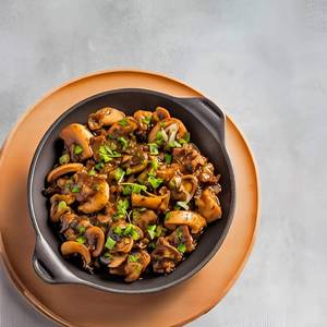 Mushroom Chilly Dry
