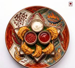 Fried Chicken Schezwan Momos 5-Pieces
