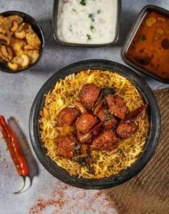 Fire Biryani (boneless Chicken)