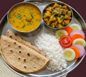 Simple thali