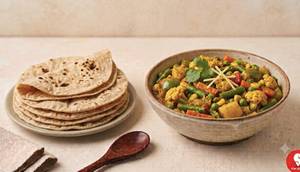 Mix Veg With 5 Roti