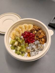 Greek Yoghurt Fruit Bowl (ZERO Sugar, High Protein)