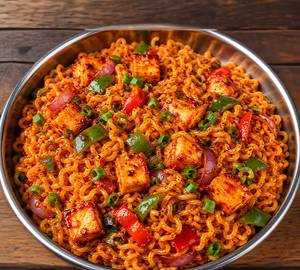Chilli Paneer Maggi