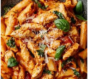 Fried Chicken Pasta (Red)