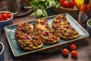 Lamb & Cheddar Brushchetta