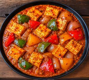 Sweet chilli paneer