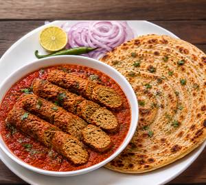 Chicken Seekh Masala Tawa with 2 paratha