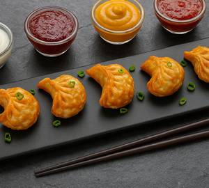 Chicken Tikka Fried Momos
