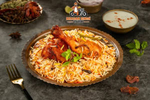 Chicken Biryani With Raita (punjabi Style)