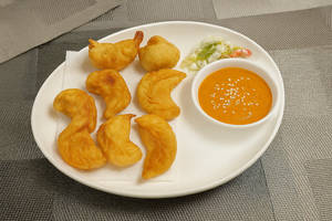 Corn Cheese Momos Fried