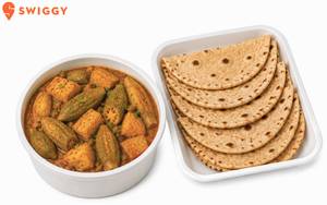 Aloo Parwal With 5 Roti