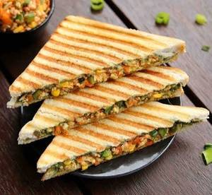 Paneer grilled sandwich