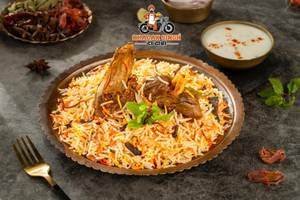 Mutton Biryani With Raita (punjabi Style)