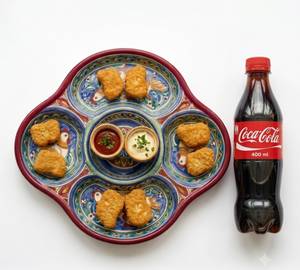 Combo Chicken Nuggets [8 Pieces, 160 G] With Coca Cola [400 Ml]