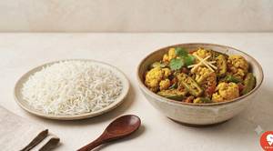 Gobi Parwal With Rice