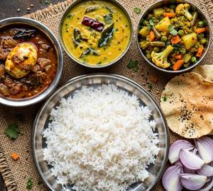Egg Thali