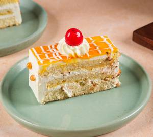 Butterscotch Cake Slice