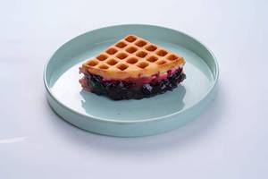 Blueberry Cream Cheese Waffle