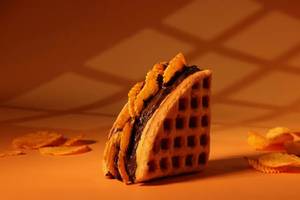 Chocolate Lays Waffle.