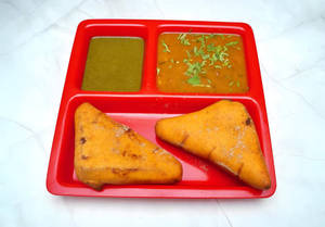 Bread Pakoda Sabji