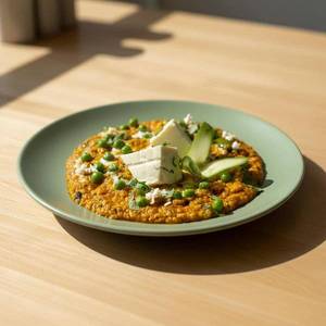 Matar paneer masala