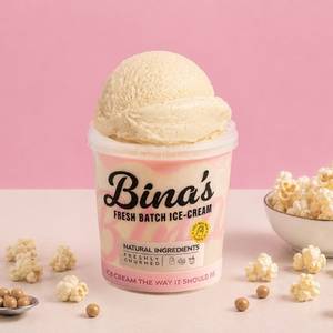 Butter Popcorn Ice Cream Tub (100 Ml)