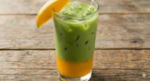Iced Mango Matcha.