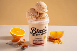Sugar Free Orange Apricot Ice Cream Tub (500 Ml)